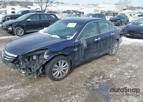2011 Honda Accord 3.5 Ex-L from USA, damaged, VIN 1HGCP3F8XBA000576
